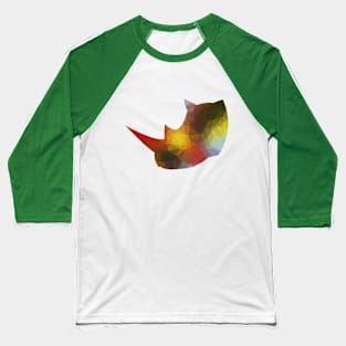 Polygon Rhinoceros Baseball T-Shirt